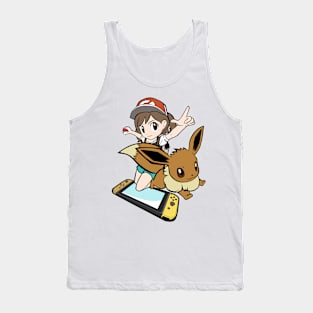 Anime Game Character Trainer Girl Tank Top